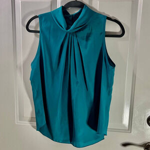 Vintage Sonya Ratay for San Andre SZ 12 Sleeveless Blouse Gathered Front